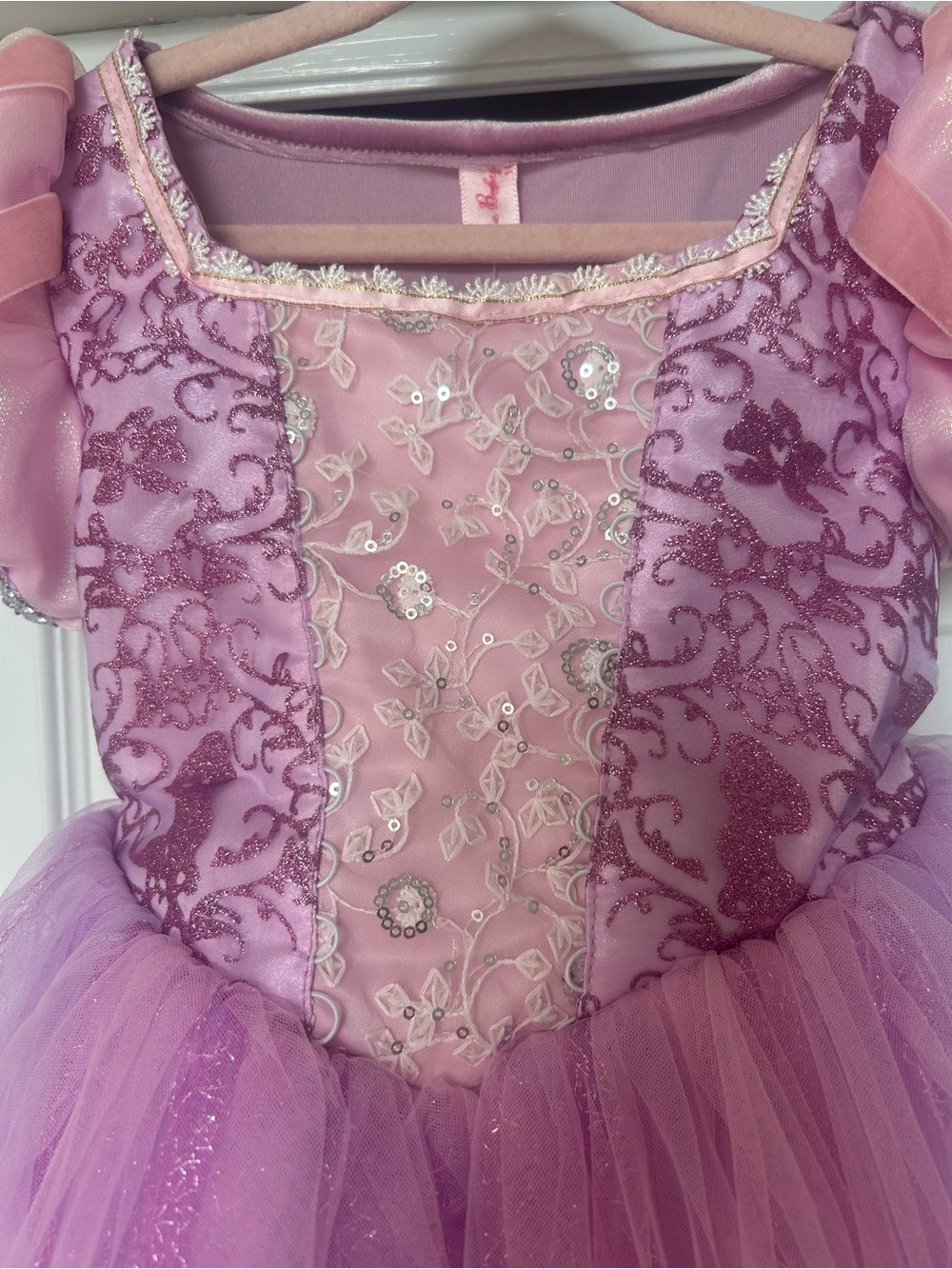 Toddler Girls Rapunzel Inspired Princess Dress/Costume 2T/3T - Picture 2 of 10